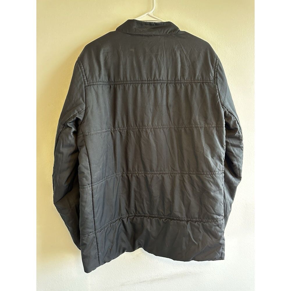 Nike Men's Golf Reversible Synthetic Fill‎ Jacket Black Winter Puffer Sz L  Flaw - Picture 7 of 10